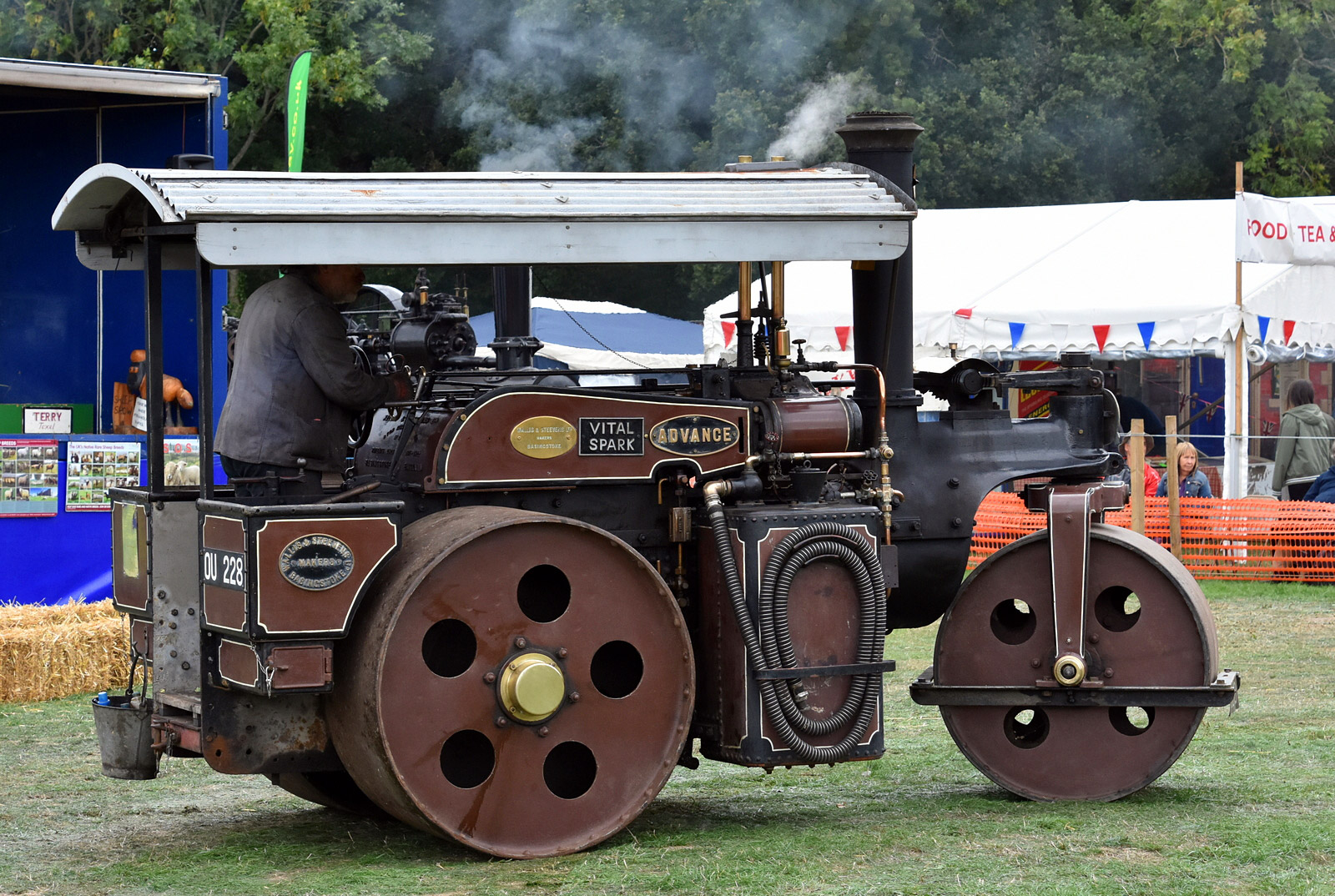 Havenstreet Station, Isle of Wight Steam Show. August 25, 2018